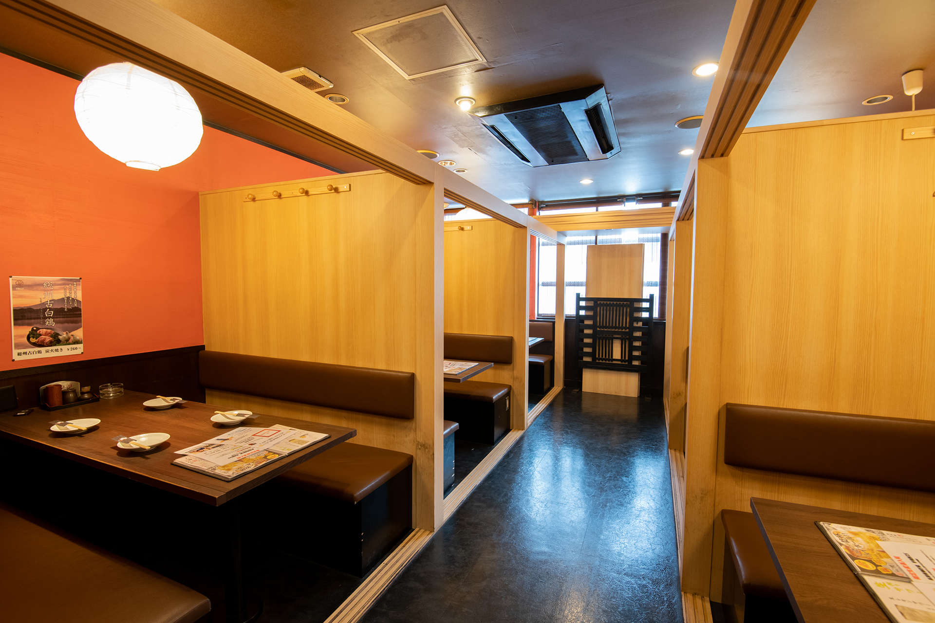 串焼き・鍋・焼酎 焚(たける )店内